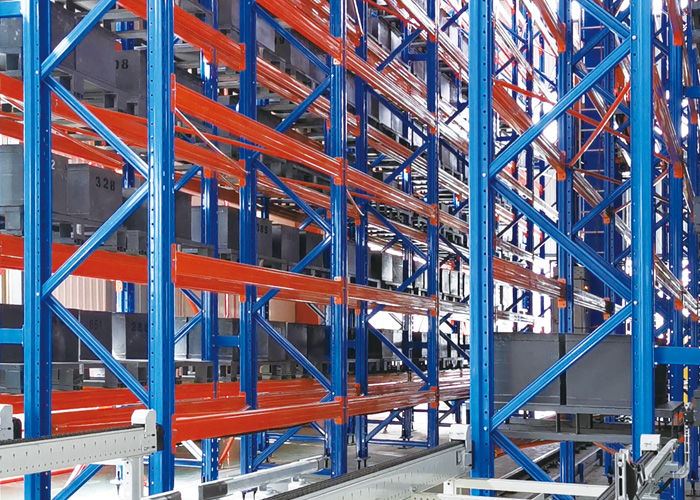 山東重型堆垛機立體庫項目